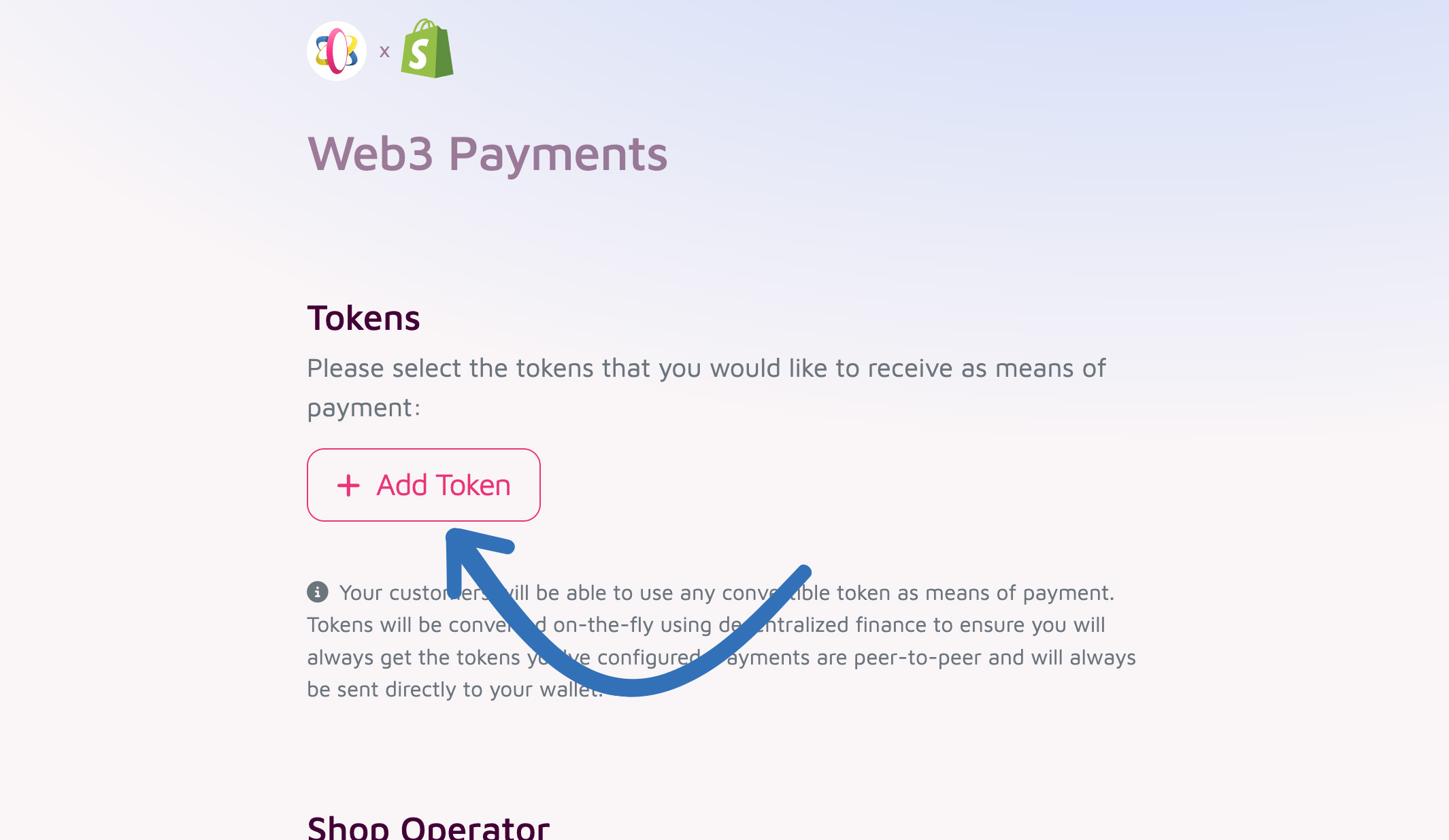 Select accepted tokens